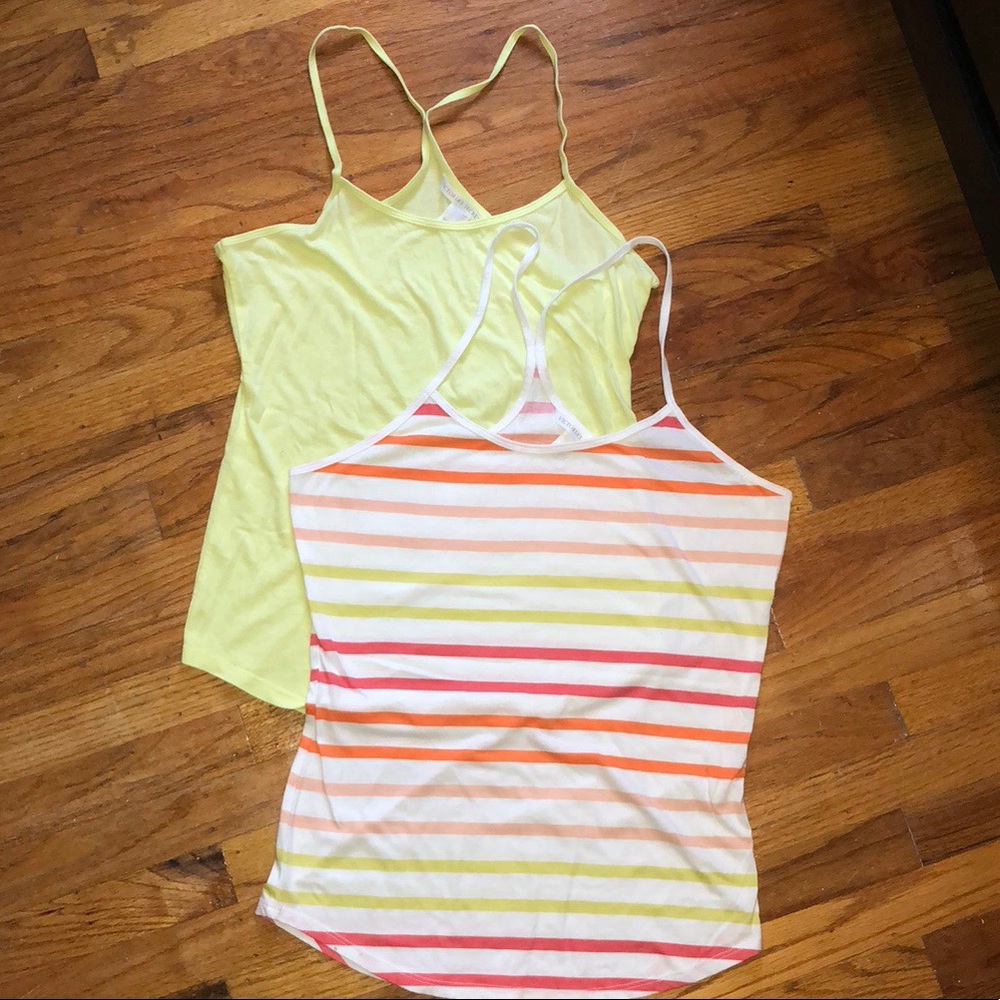 Victoria’s Secret Racer Back Tank Tops